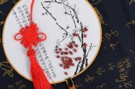 吉祥红色中国结图片
