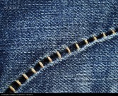 牛仔裤局部图片