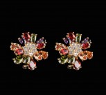 精致时尚的耳钉图片