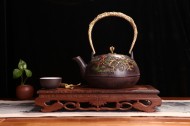 陶瓷茶壶图片