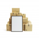 纸箱与家电图片