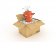 纸箱与家电图片