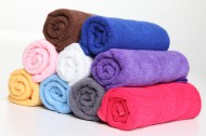 五颜六色的毛巾图片