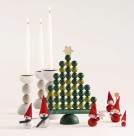 圣诞树上的装饰挂件图片