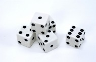 黑白骰子图片