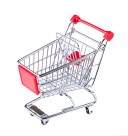 购物车与钞票图片