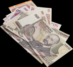 纸币透明背景PNG图片