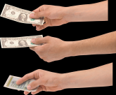 纸币透明背景PNG图片