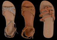 凉鞋透明背景PNG图片