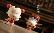 招财童子家族摆件图片大全