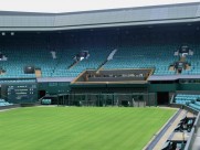 铺设绿色草皮的体育场图片大全