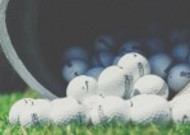 白色的高尔夫球图片大全