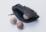 棒球用品特写图片