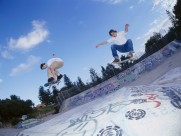 滑板运动图片大全