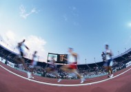 运动员赛跑图片大全