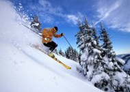滑雪冲浪图片