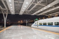 高铁站台图片大全
