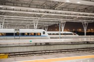 高铁站台图片大全