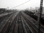 铁路的特写图片大全