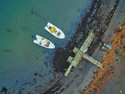 漂亮的码头俯瞰图片