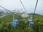 空中观光缆车图片