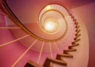 设计独特的旋转楼梯图片