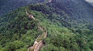 航拍长城图片