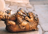 用于镇宅的铜狮图片