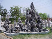 人造奇石假山图片