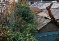 居民生活小巷特写图片