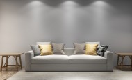简洁沙发陈列图片