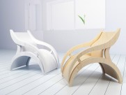 休闲的木椅图片