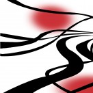 三联涂鸦无框画图片