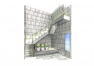 梁志天公司项目室内手绘图片