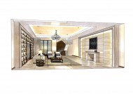 中海金沙湾室内手绘1图片