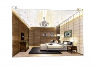 中海金沙湾室内手绘1图片