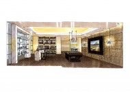 中海金沙湾室内手绘2图片大全