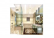 中海金沙湾室内手绘2图片大全