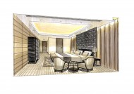 北京马甸公寓室内手绘图片