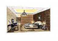 武汉华润置地鳳凰城二期手绘稿图片