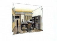广州爱丁堡国际公寓室内手绘稿图片大全