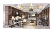 合景誉峰A5手绘稿图片大全