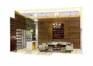 凯德置地佛山样板房b1手绘稿图片