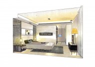 凯德置地佛山样板房b2手绘稿图片