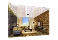 中山華發庄園二期室内手绘图片