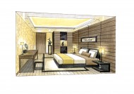 中海花城湾室内设计手绘图片