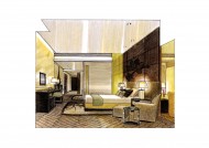 金泉标房手绘透视图图片