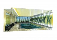 合景上城湾畔室内设计手绘图片