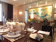 大连星海湾壹号样板房餐厅图片