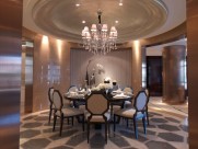 大连星海湾壹号样板房餐厅图片